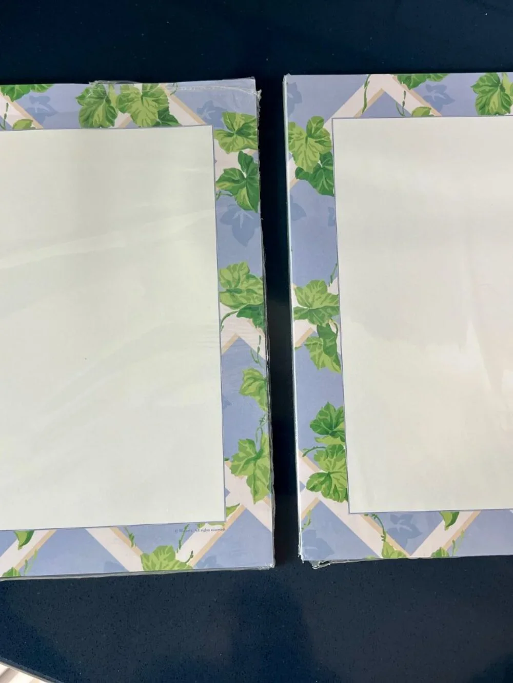 Stationary with a Waverly design